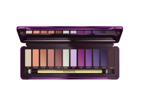 Палетка тіней для повік Eveline Mystic Galaxy - 12 тонів 12 г (5903416027119), фото 1