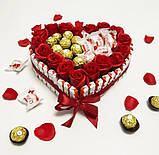 Подарунок коханій дівчині, Солодкі подарункові бокси, Оригінальний подарунок своїй дружині, Сюрприз бокс на день народження, фото 2