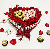 Подарунок коханій дівчині, Солодкі подарункові бокси, Оригінальний подарунок своїй дружині, Сюрприз бокс на день народження, фото 4