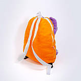 Рюкзак дитячий Zolushka Мишка 32см помаранчево-бузковий (ZL2674), фото 2