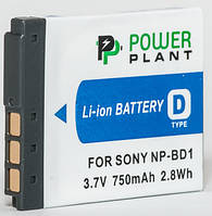 Акумулятор PowerPlant Sony NP-BD1, NP-FD1 750 mAh