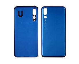Задня панель корпусу (Кришка) для Huawei P20 Pro (Темно-синя) Оригінал Китай