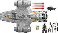 Звездные войны Экспедиционный флот Мандалорец Star Wars Mission Fleet The Mandalorian Child Razor Crest F0589