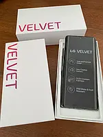 Смартфон LG Velvet G9 (LM-G900N) 8/128Gb 5G Grey Korean version, 1sim, 6,7", 6 міс