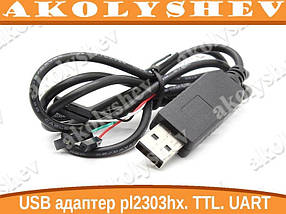 Адаптер USB COM RS232 TTL PL2303hx UART