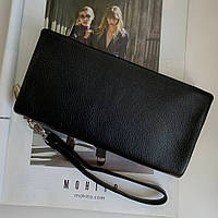 Черный женский кошелек-клатч из екокожи SARALYN C-8996