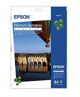 Бумага Epson A4 Premium Semigloss Photo Paper, 20л. C13S041332 (код 1517195)