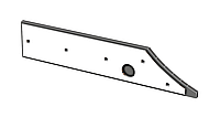 Накладка полевой доски плуга Оптикон L-R