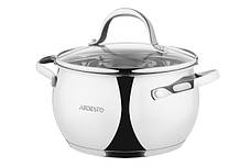 Набір посуду Ardesto Gemini Vittoria 6 перед. 2,2 л, 3,0 л 4,0 л, неіржавка сталь, фото 5