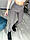 Жіночі лосини рубчик з високою посадкою на флісі (Розміри 48,50,52), Мокко, фото 2