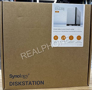 Мережевий Накопичувач: Synology Diskstation DS220j 2- Bay White.