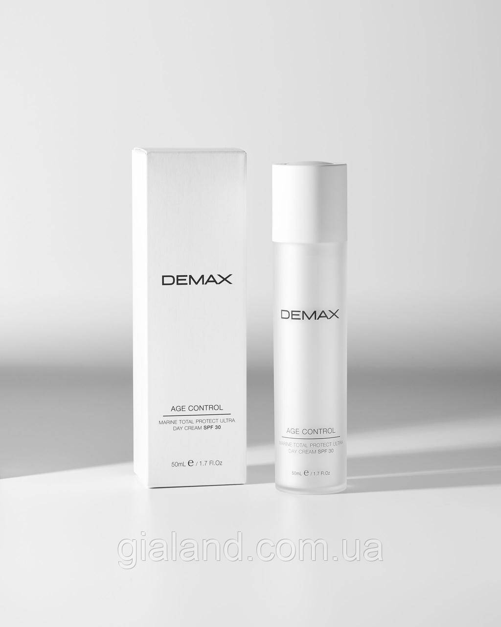 Денний захисний крем з морськими водоростями Demax AGE CONTROL MARINE DAY CREAM SPF 30 TOTAL PROTECT