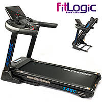 Беговая дорожка Fitlogic T46C Мощность двигателя: 3,5 л.с. Полотно: 51х150 см