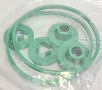 Ремкомплект фильтра тонкой очистки КАМАЗ зеленый силикон (КАМКОМ), к-т