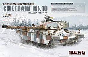 Chieftain Mk.10 British Main Battle Tank. Збірна модель танка у масштабі 1/35. MENG MODEL TS-051
