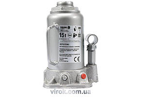 Домкрат гідравлічний стовпець VOREL; F = 15 т, раб. висота — 205-390 мм