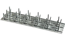 Пластина цвяхова із шипами оцинкована 