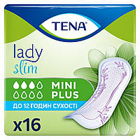 Урологические прокладки для женщин Tena Lady Slim Mini Plus 16 шт. 3 кап.