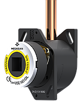 Вакуумна газова розетка - DIN - припаювальна