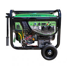 Генератор Slong SL8000E-DF, газобензиновий, з електростарером