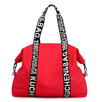 Модна містка жіноча сумка с надписами Yogolns