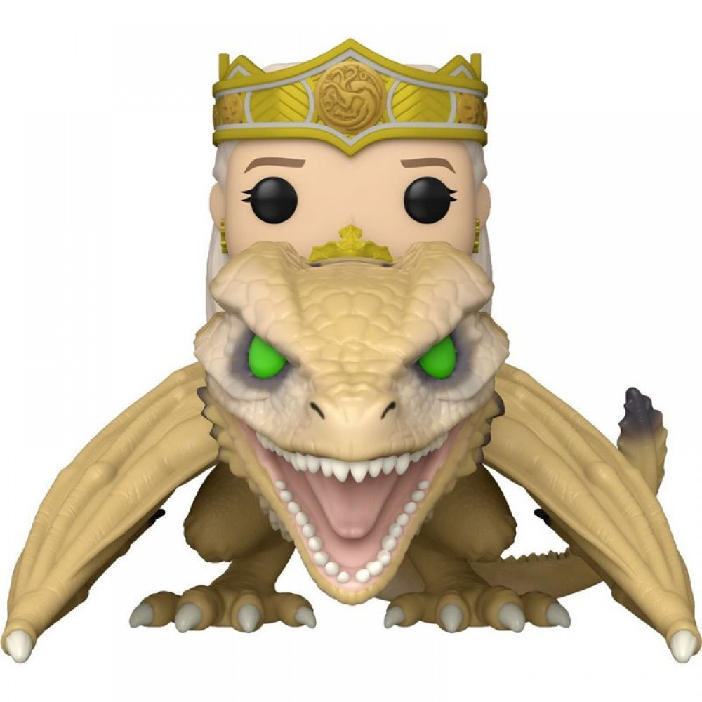 Фігурка FUNKO POP HOUSE OF THE DRAGON - QUEEN RHAENYRA WITH SYRAX