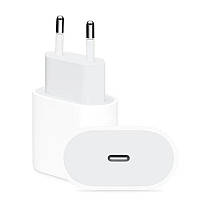 МЗП 20W Power Adapter for Apple (1USB-C) (AAA) (box) White