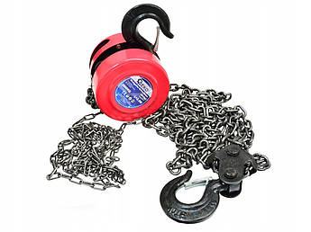 Ланцюгова лебідка Geko G01092 3000 кг, діаметр ланцюга 8 мм