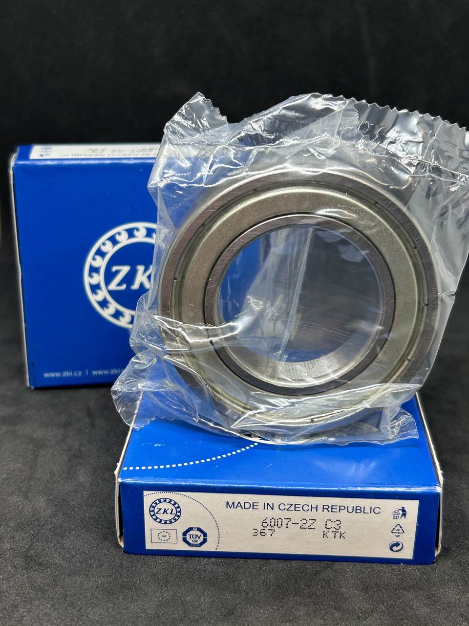 Підшипник 6007 2Z C3, 70-80107 (35*62*14) ZKL ЧЕХІЯ ORIGINAL!!!