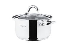 Набір посуду Ardesto Gemini Gourmet Andria, 8 перед., л: 1,8/2,5/3,4/5,8, неіржавка сталь, фото 3