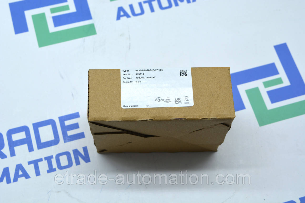 Фотоелектричний датчик PEPPERL+FUCHS rl28-8-h-700-ir/47/105