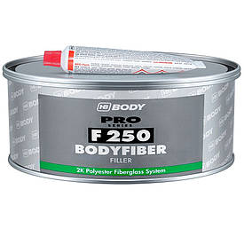 Шпаклівка зі скловолокном Body F250 Fiber 750+20г