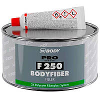 Шпатлевка со стекловолокном Body F250 Fiber 250+8г