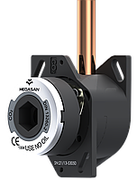 Газова розетка СО2 - DIN - припаювальна