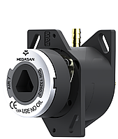 Корпусна газова розетка медичне повітря 7 Бар - DIN - під шланг