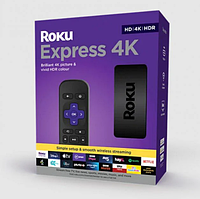 Смарт приставка для телевизора Roku Express 4K HDR