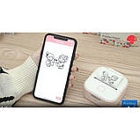 Кишеньковий двохдюймовий міні термопринтер з Bluetooth Ukrmark P02GN/GN зелений, фото 5