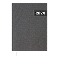 Ежедневник датированный 2024 MANLY, A5, серый