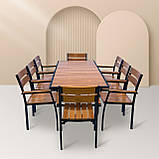 Набір для дачі стіл та стільці "Брістела Макси" 180 Тік від Mix-Line, фото 5