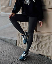 Жіночі кросівки New Balance 574 Premium Blue Reflective Взуття Нью Беланс 574 сині натуральна замша рефлектив демісезон, фото 5