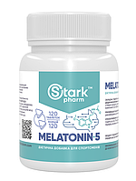 Мелатонін Stark Pharm — Melatonin 5 мг (120 таблеток) (для сну та режиму)