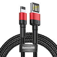 Кабель Baseus Cafule Cable Special Edition USB For iP 1m Red+Black