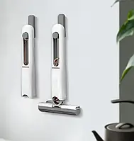 Портативна Міні-швабра Mini Mop з автовіджимом для кухні, спальні, ванної та миття скла