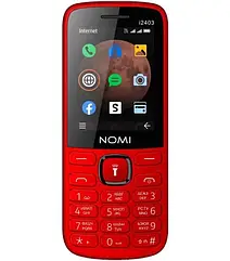 Мобільний телефон Nomi i2403 Red