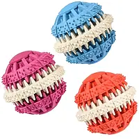 Flamingo Dental Ball Fun іграшка для собак, резина, 6 см