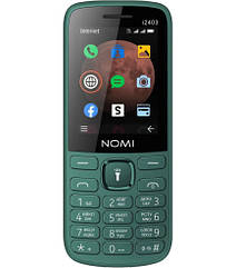 Мобільний телефон Nomi i2403 Dark Green