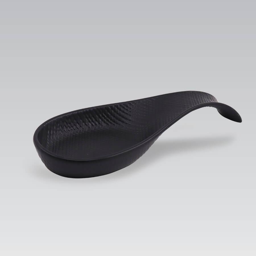 Підставка під кухонний ополоник керамічна Maestro Black MR-20001-46 кухонна підставка