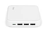 Мережевий зарядний пристрій Ttec SmartCharger Quattro GaN USB-C/USB-A 65W White (2SCG02B), фото 3