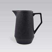 Глечик керамічний Maestro Black MR-20001-55, 1 л, для води, молока, напоїв