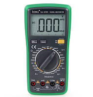 Мультиметр BAKKU BA-890D Измерения: V, A, R, C (200*130*56) 0.52 кг (180*90*45)(12834#)